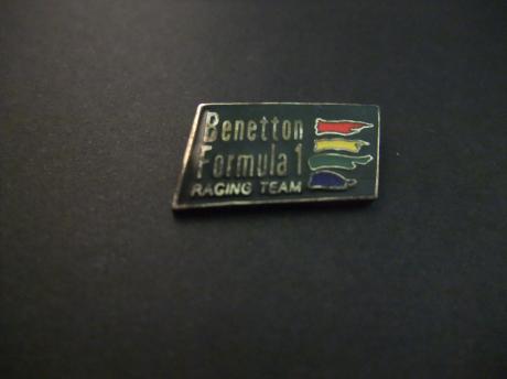 Benetton Formula 1 racing team zwart